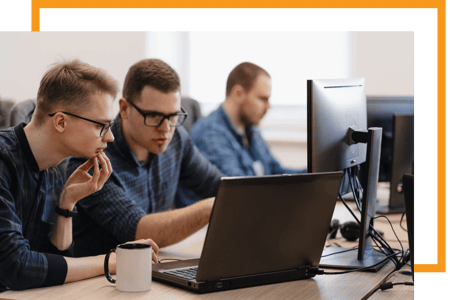 Alter Solutions consultants working together